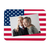 Fügen Sie Ihre Fotos American Flag Patriotic