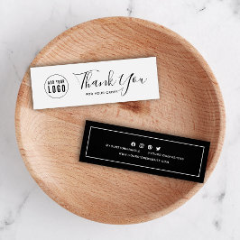 Fügen Sie Ihre Logos Social Media Vielen Dank