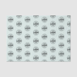 Fügen Sie Ihre Logoverpackung für eigene Markenbez Seidenpapier