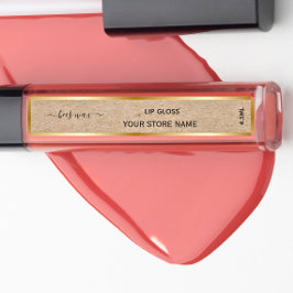 Fügen Sie Ihre Marke Gold-Kraft-Lippenbalsam-Etike Etiketten