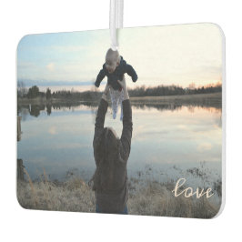 Fügen Sie Ihre Mutter-Foto-Liebe hinzu Autolufterfrischer