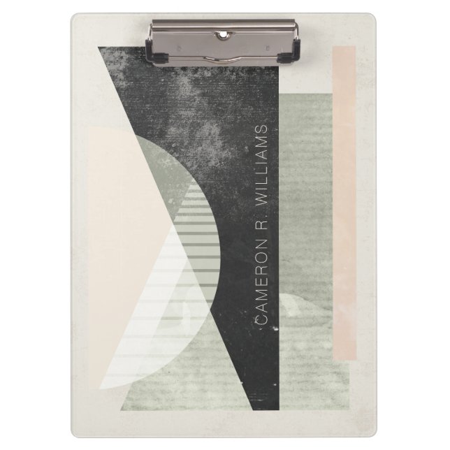 Fügen Sie Ihre Namens| Außenseite in VI hinzu Klemmbrett (Vorderseite)