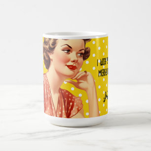 Fügen Sie Ihre Niedliche Retrografik für Weihnacht Kaffeetasse