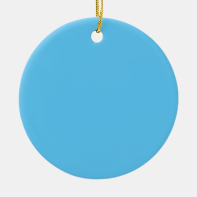 Fügen Sie Ihrem Baum Charm mit fröhlichem Keepake  Keramik Ornament (Vorne)
