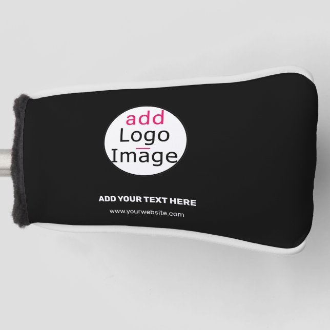 Fügen Sie Ihrem Logo Business Chic individuell anp Golf Headcover (Vorderseite)