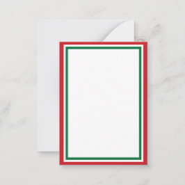Fügen Sie Ihrem Weihnachtsgeschenk eine persönlich Mitteilungskarte