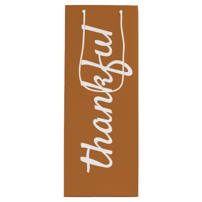 Fügen Sie Ihren benutzerdefinierten Text Hand Buch Geschenktüte Für Weinflaschen (Vorderseite)