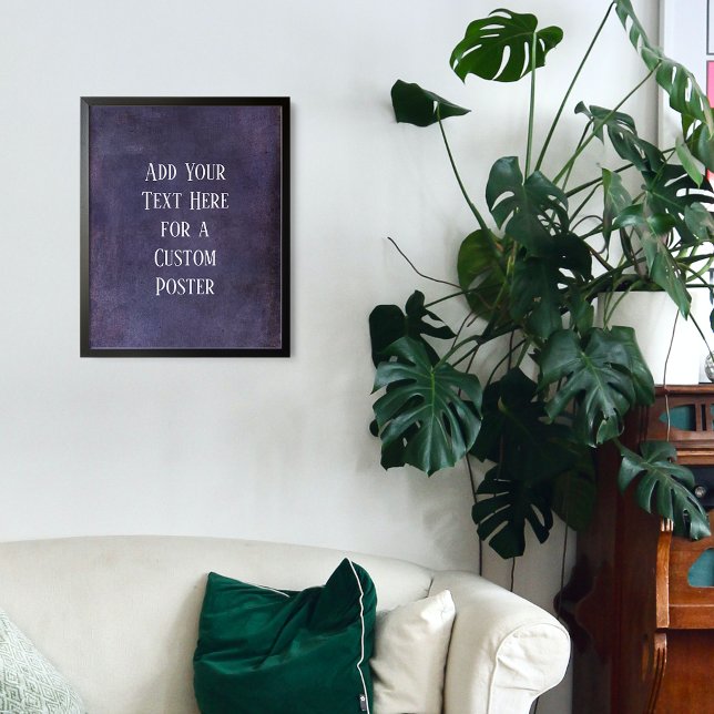 Fügen Sie Ihren benutzerdefinierten Text subtile d Poster (Von Creator hochgeladen)