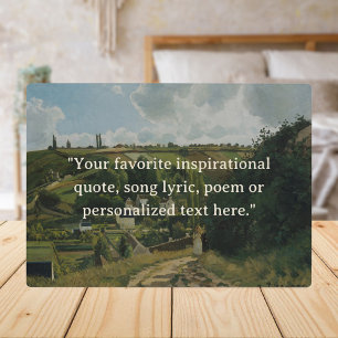 Fügen Sie Ihren eigenen Angebotscodierung Vintag h Fotoplatte