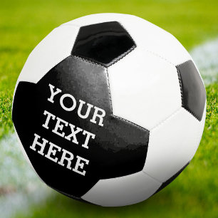 Fügen Sie Ihren eigenen benutzerdefinierten Text h Fußball
