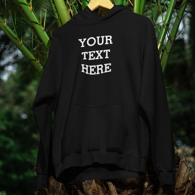 Fügen Sie Ihren eigenen benutzerdefinierten Text h Hoodie (Von Creator hochgeladen)