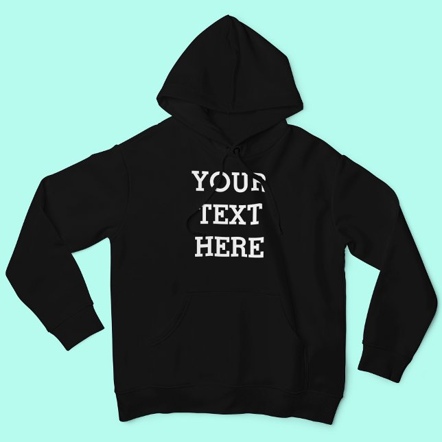 Fügen Sie Ihren eigenen benutzerdefinierten Text h Hoodie (Von Creator hochgeladen)