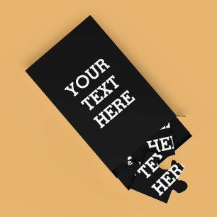 Fügen Sie Ihren eigenen benutzerdefinierten Text h Puzzle