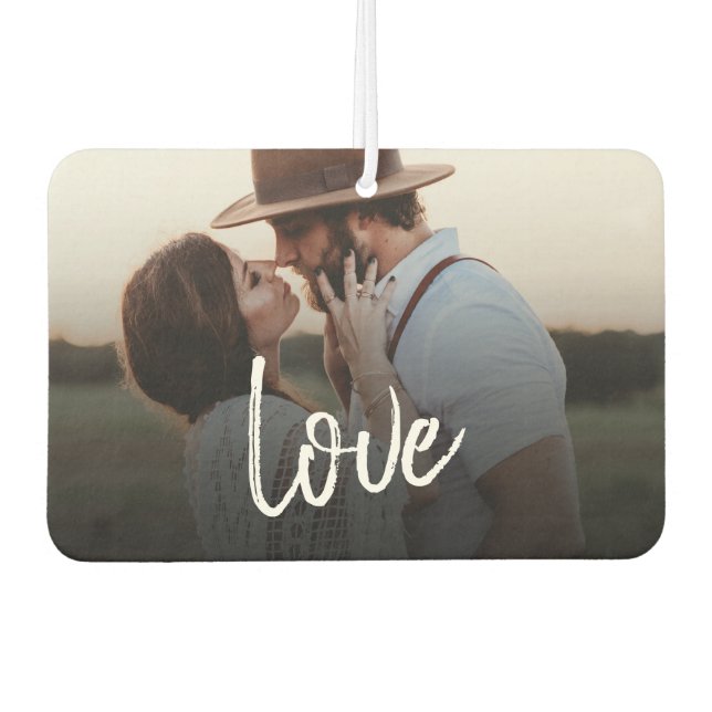 Fügen Sie Ihren eigenen Foto Air Freshener hinzu Autolufterfrischer (Vorderseite)