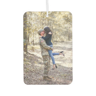 Fügen Sie Ihren eigenen Foto Custom Air Freshener Autolufterfrischer