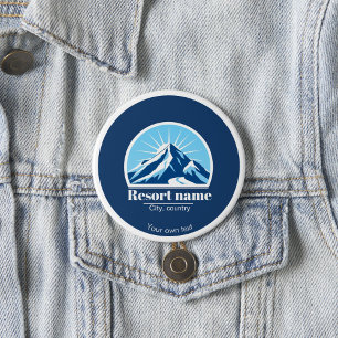 Fügen Sie Ihren eigenen Namen für das Skigebiet hi Button
