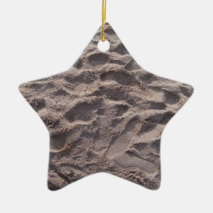 Fügen Sie Ihren eigenen Text, schreiben Sie Sand, Keramikornament