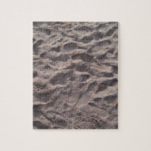 Fügen Sie Ihren eigenen Text, schreiben Sie Sand,  Puzzle