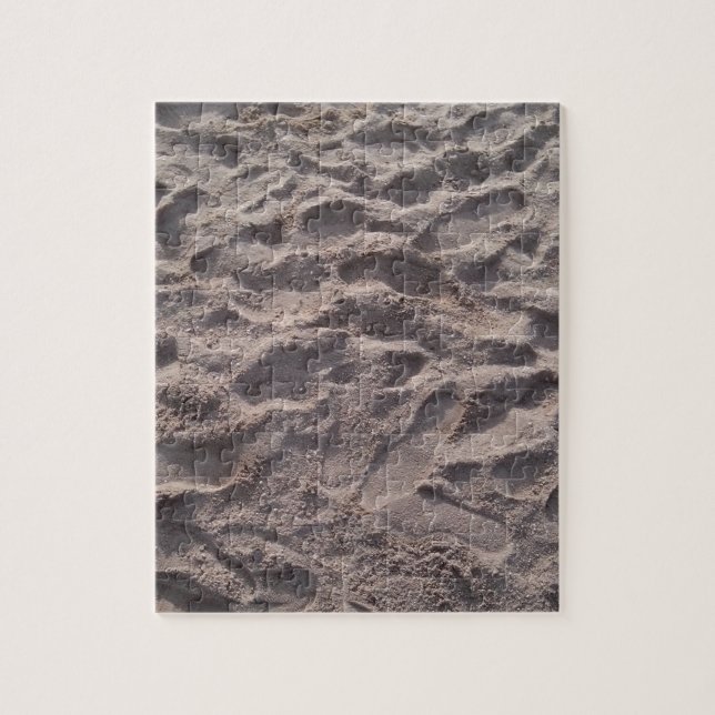 Fügen Sie Ihren eigenen Text, schreiben Sie Sand,  Puzzle (Vertikal)