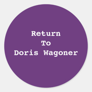 FÜGEN SIE IHREN EIGENEN TEXT-STICKER HINZU RUNDER AUFKLEBER