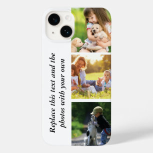 Fügen Sie Ihren eigenen Text und Bilder hinzu Case-Mate iPhone 14 Hülle