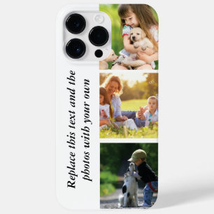 Fügen Sie Ihren eigenen Text und Bilder hinzu Case-Mate iPhone 14 Pro Max Hülle