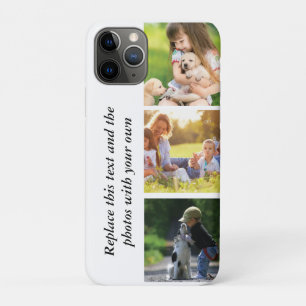 Fügen Sie Ihren eigenen Text und Bilder hinzu Case-Mate iPhone Hülle