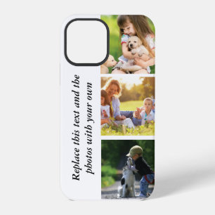 Fügen Sie Ihren eigenen Text und Bilder hinzu iPhone 12 Pro Hülle