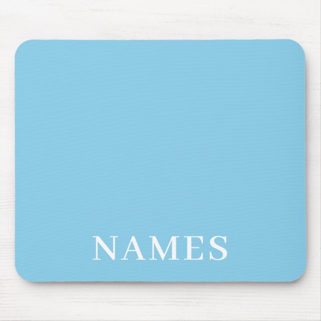Fügen Sie Ihren Namen hinzu Mousepad (Vorne)