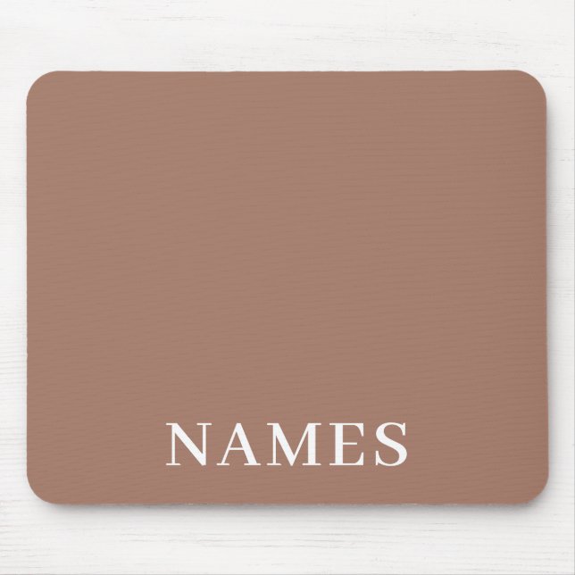 Fügen Sie Ihren Namen hinzu Mousepad (Vorne)