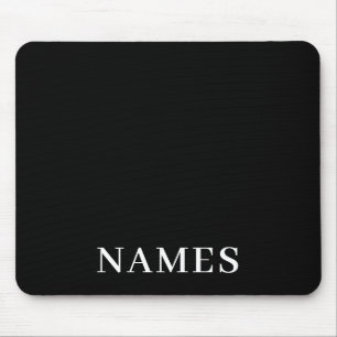 Fügen Sie Ihren Namen hinzu Mousepad