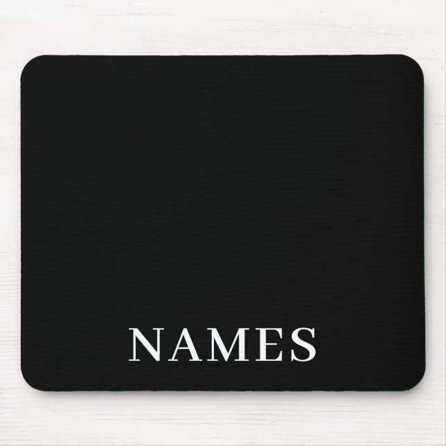 Fügen Sie Ihren Namen hinzu Mousepad (Vorne)