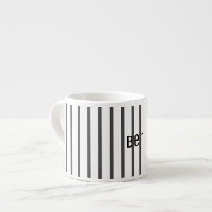 Fügen Sie Ihren Namen hinzu Personalisierter Espre Espressotasse