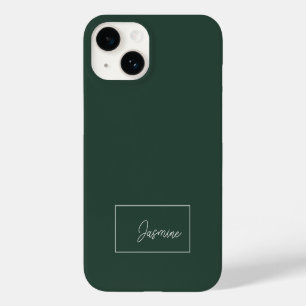 Fügen Sie Ihren Namen Modernes Minimalistisches Sk Case-Mate iPhone 14 Hülle