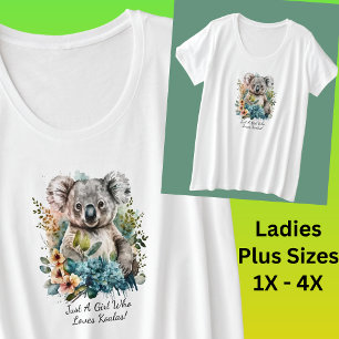 Fügen Sie Ihren Namen Text , Nur ein Mädchen, das  Große Größe T-Shirt