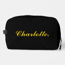 Fügen Sie Ihren Namen zu diesem praktischen Dopp-K Waschbeutel