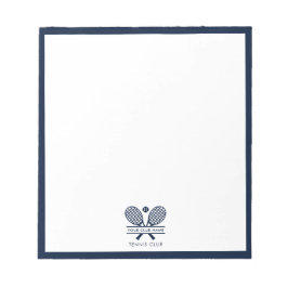 Fügen Sie Ihren Tennis-Teamtrainer hinzu Notizblock