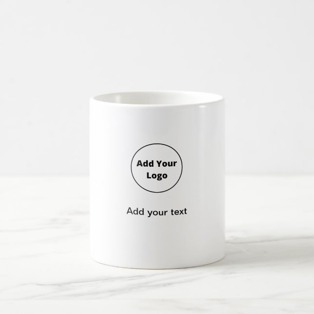 Fügen Sie Ihren Text einfach nur minimale benutzer Kaffeetasse (Mittel)