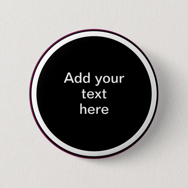Fügen Sie Ihren Text hier ein - VORLAGE Button (Vorderseite)