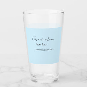 fügen Sie Ihren Text hinzu einfache Absolventen fü Glas