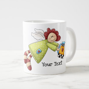 Fügen Sie Ihren Text hinzu - Jumbo-Mug Jumbo-Tasse