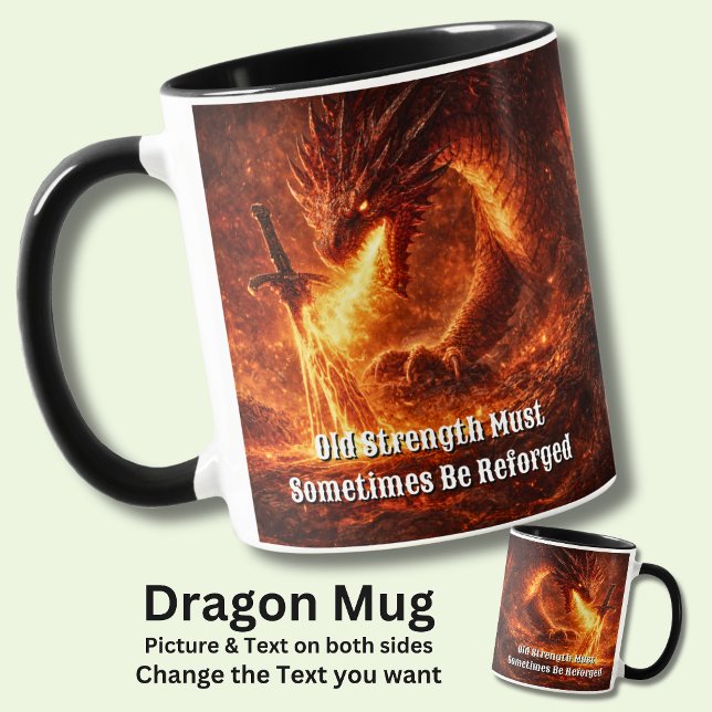 Fügen Sie Ihren Text hinzu Name Feuerdrache mit Sc Tasse (Von Creator hochgeladen)