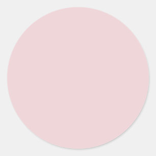 Fügen Sie Ihren Text Rose Gold Einfarbig Leere Vor Runder Aufkleber
