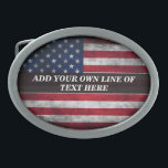Fügen Sie Ihren Text unter amerikanischer Flagge h Ovale Gürtelschnalle<br><div class="desc">Fügen Sie Ihren Text unter amerikanischer Flagge hinzu</div>