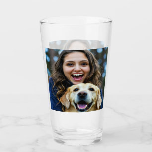Fügen Sie Labrador Retriever-Foto Personalisieren Glas
