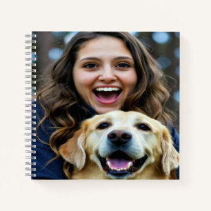 Fügen Sie Labrador Retriever-Foto Personalisieren Notizbuch