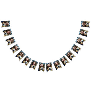 Fügen Sie Labrador Retriever-Foto Personalisieren Wimpelkette
