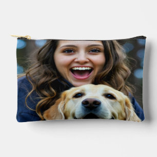 Fügen Sie Labrador Retriever-Foto Personalisieren Zubehörtasche