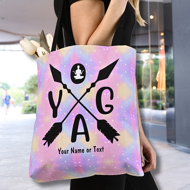 Fügen Sie Name oder Text-Yoga-Boho-Pfeile hinzu (Von Creator hochgeladen)