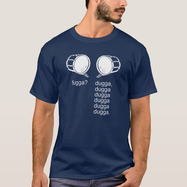 fugga dugga (slight Rückkehr) (für Dunkelheiten) T-Shirt (Vorderseite)